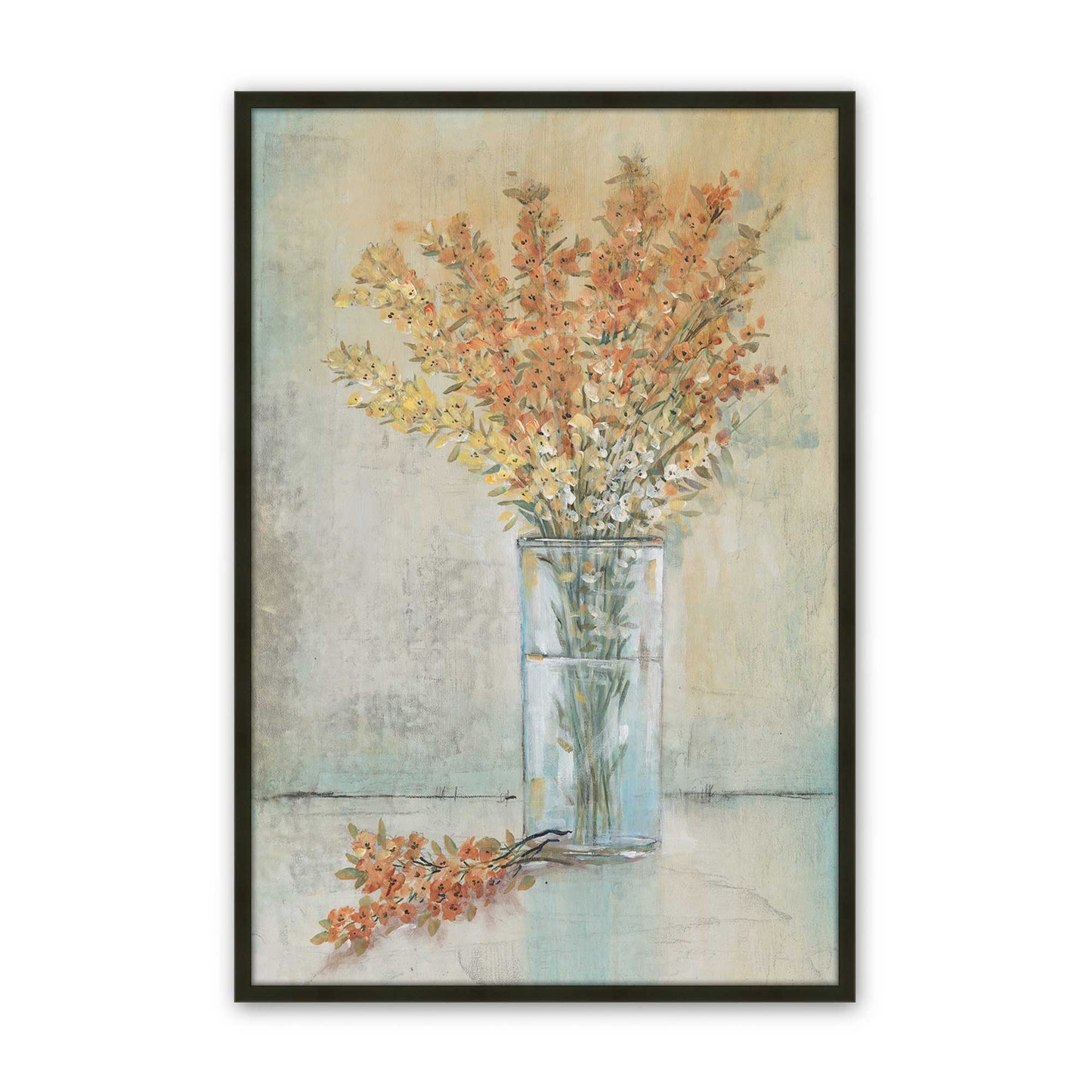 [Color:Satin Black], Picture of art in a Satin Black frame