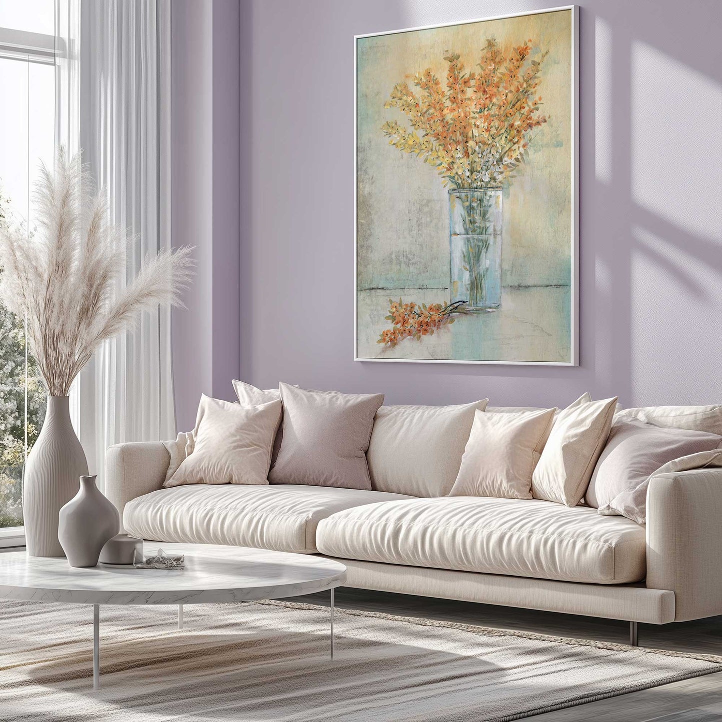 [SPECIAL],[LIFESTYLE], Picture of art hanging in a room