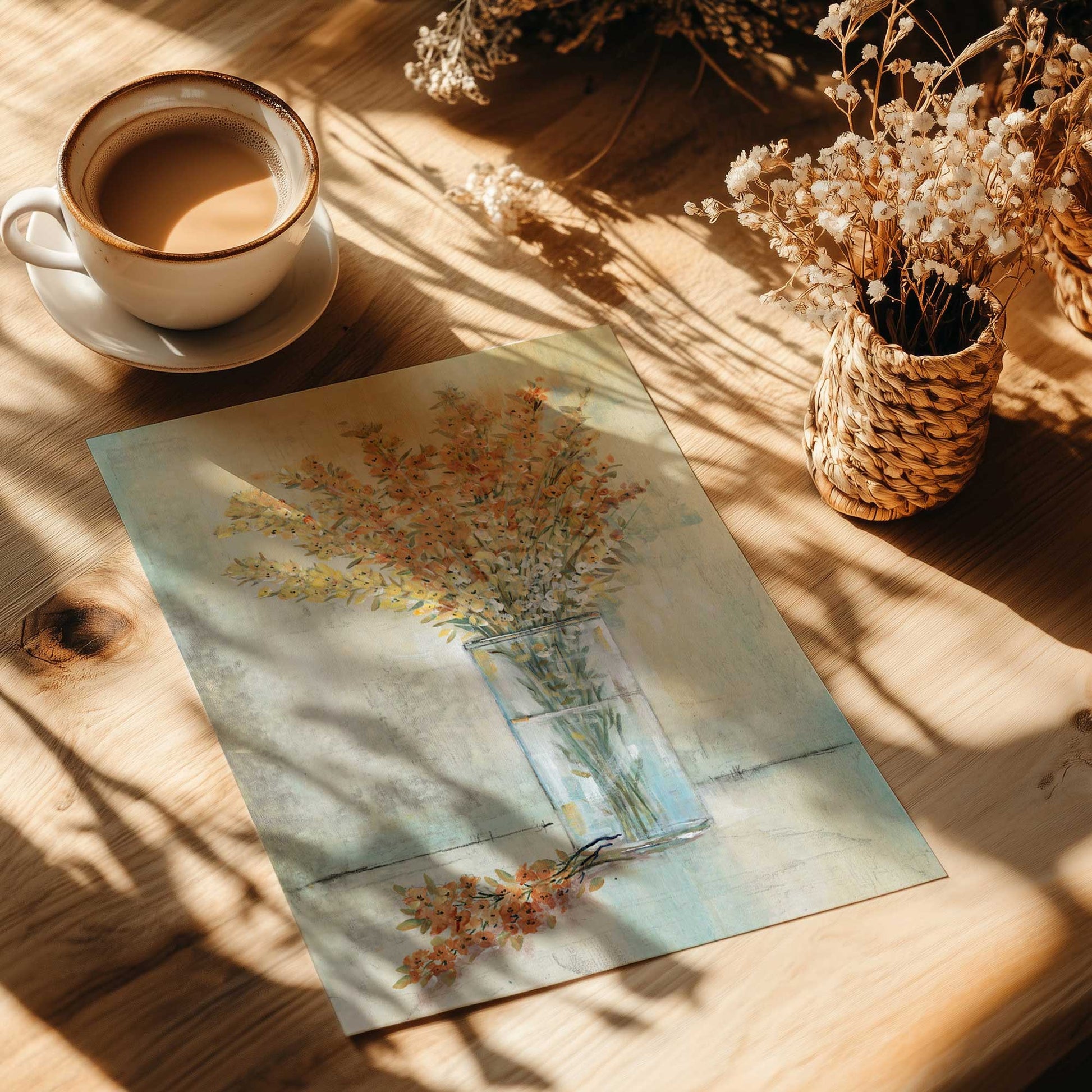 [Color:Rolled Print], Picture of close up of art