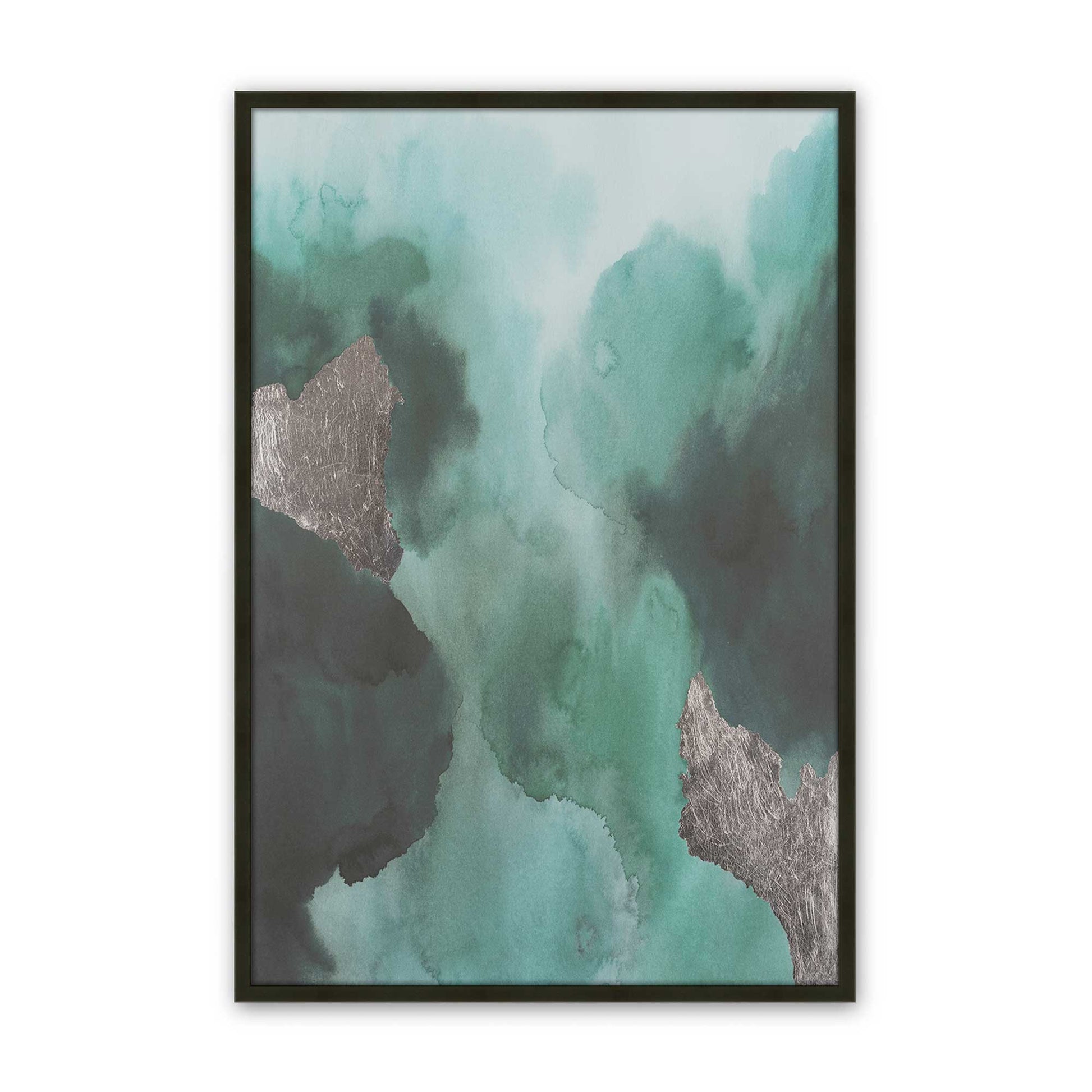 [Color:Satin Black], Picture of art in a Satin Black frame