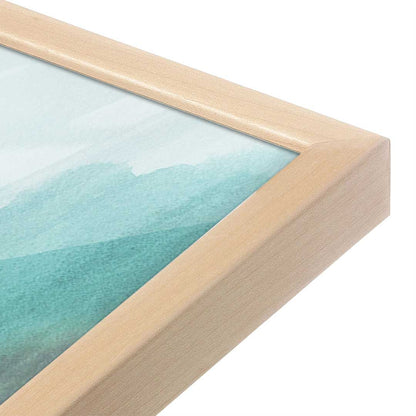 [Color:Raw Maple], Picture of art in a Raw Maple frame at an angle