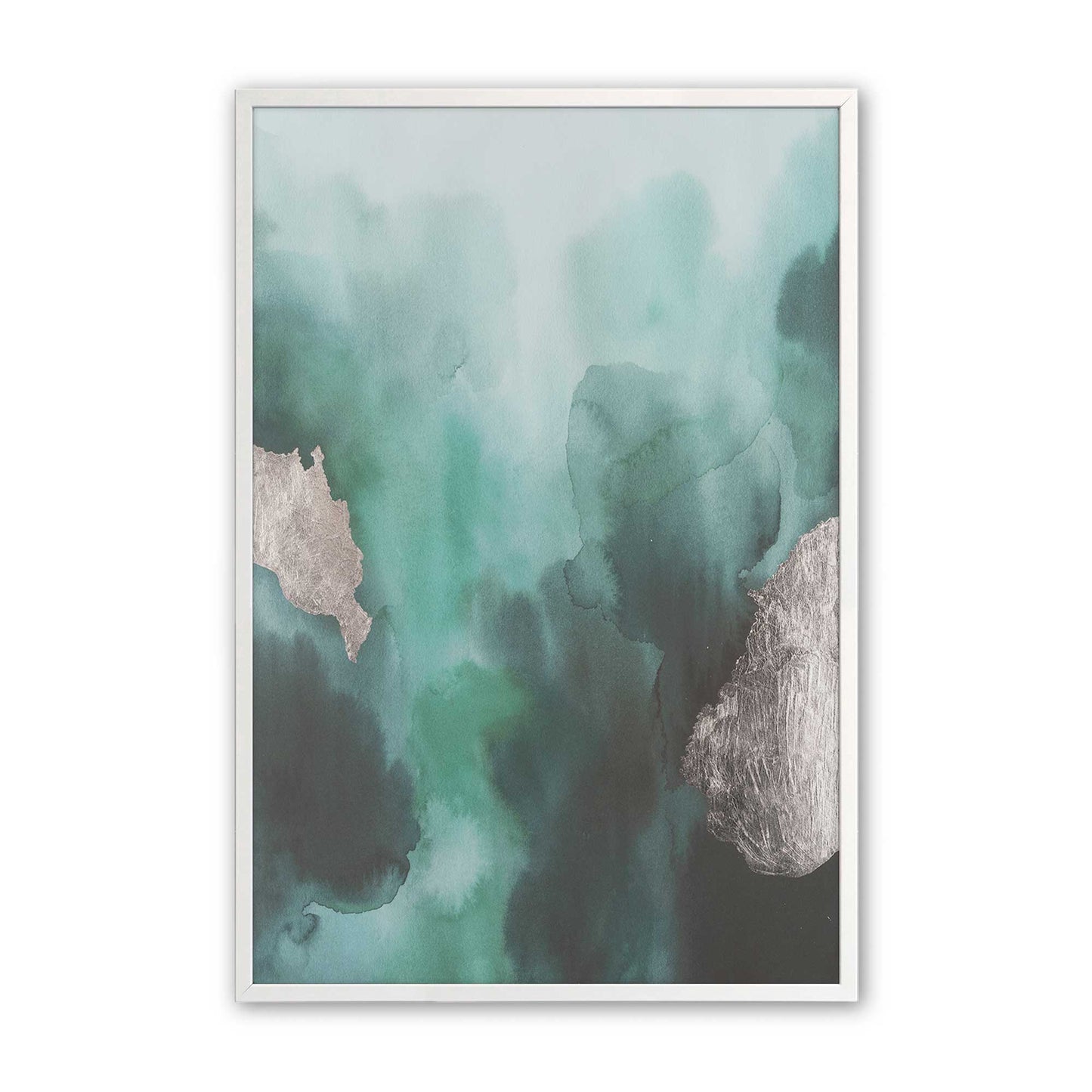 [Color:Opaque White], Picture of art in a Opaque White frame