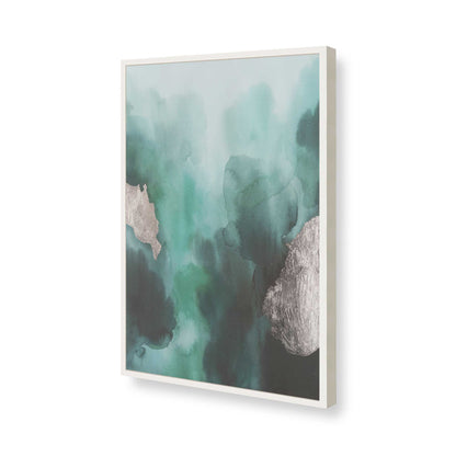 [Color:Opaque White], Picture of art in a Opaque White frame of the corner