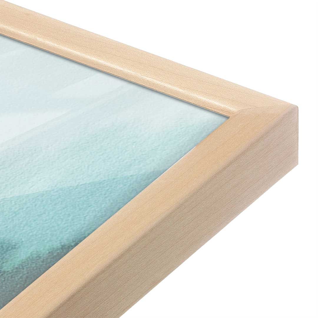 [Color:Raw Maple], Picture of art in a Raw Maple frame at an angle