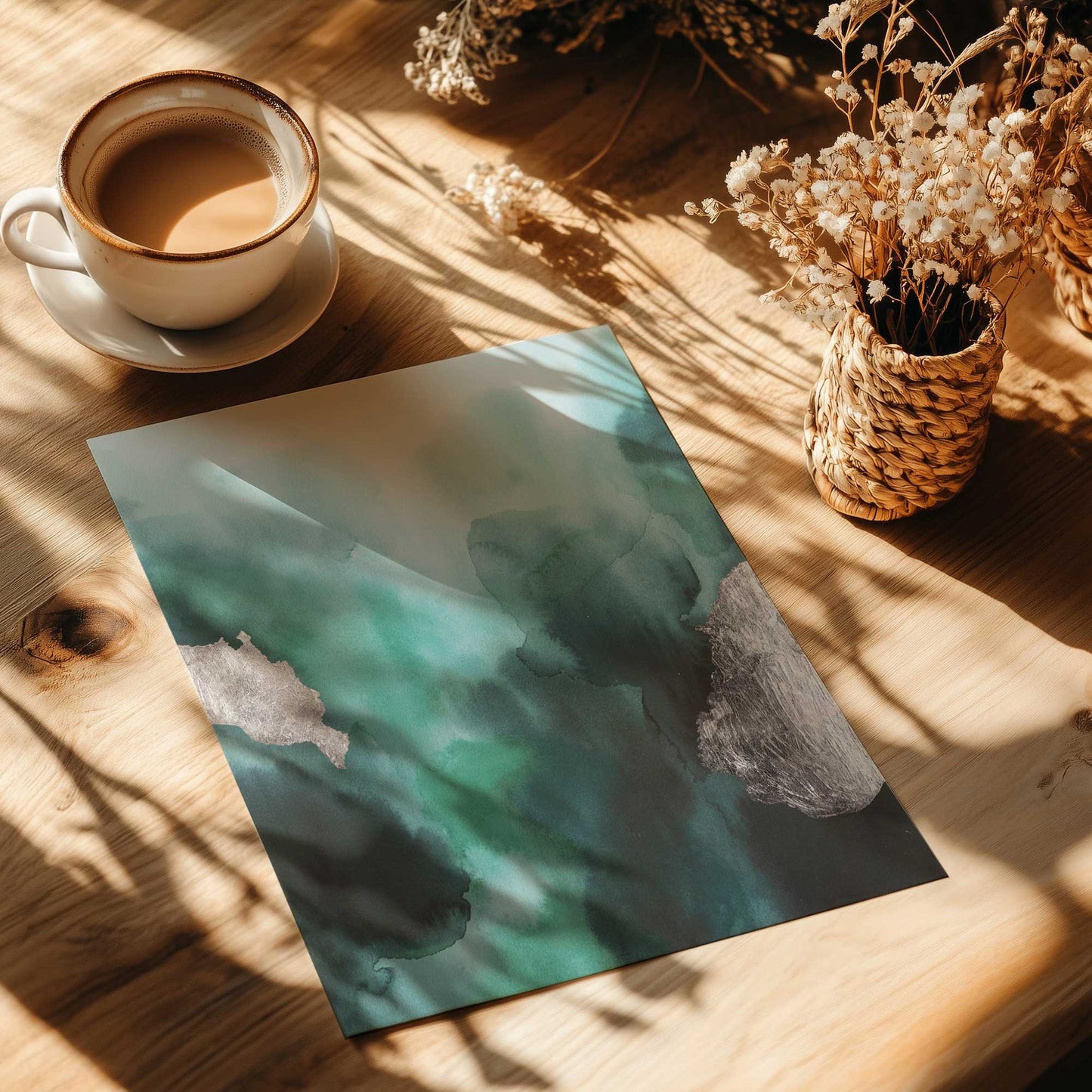 [Color:Rolled Print], Picture of close up of art