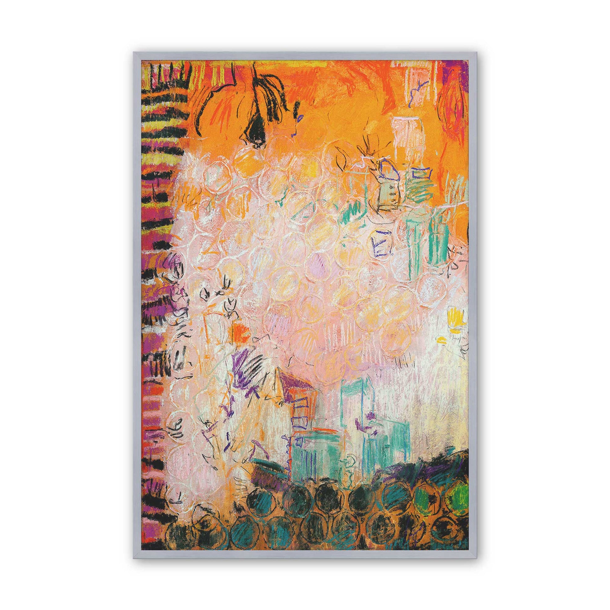 [Color:Polished Chrome], Picture of art in a Polished Chrome frame