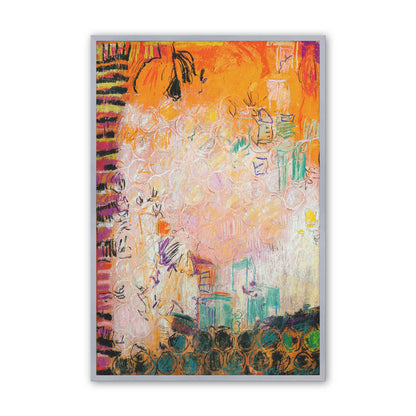 [Color:Polished Chrome], Picture of art in a Polished Chrome frame