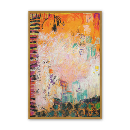 [Color:Polished Gold], Picture of art in a Polished Gold frame
