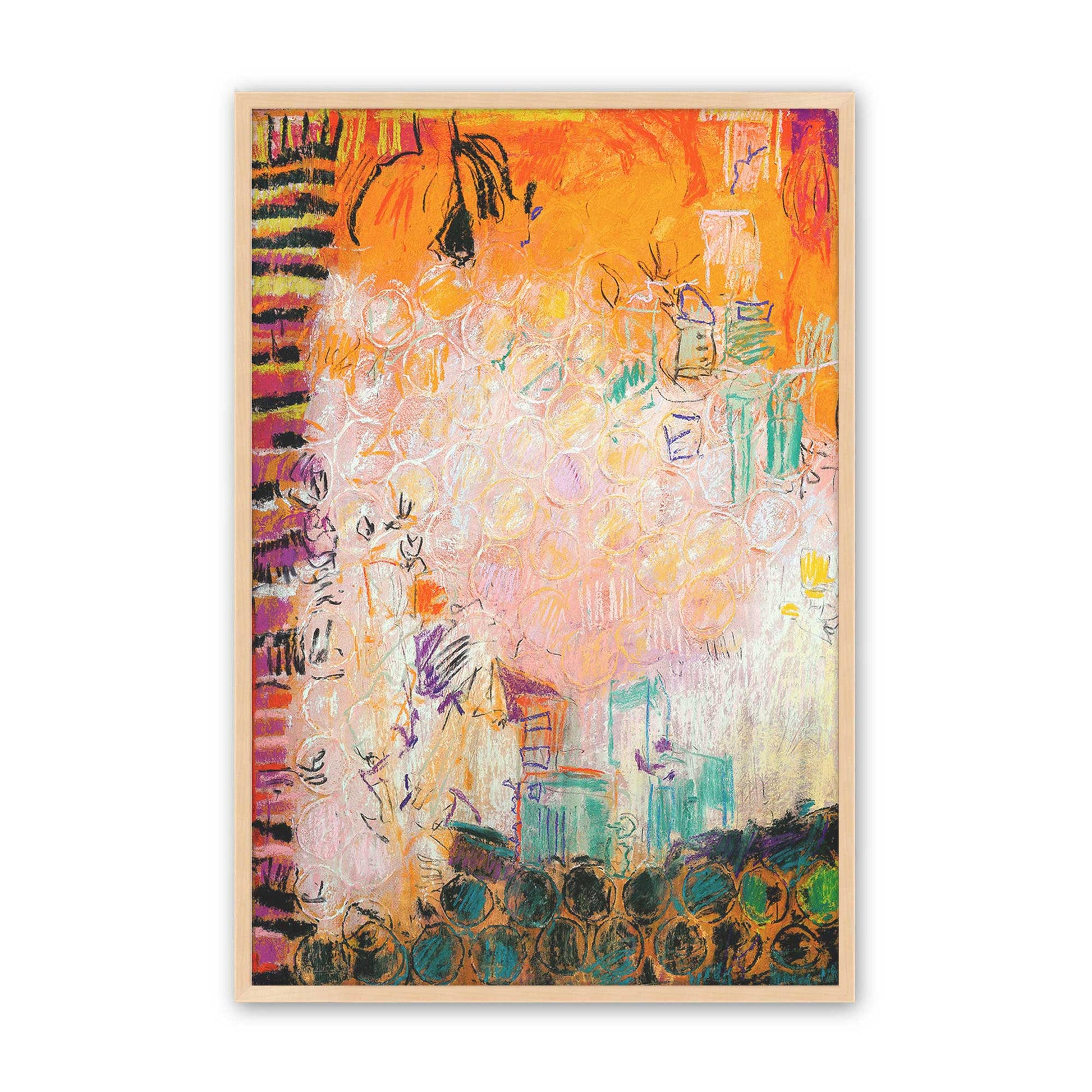 [Color:Raw Maple], Picture of art in a Raw Maple frame