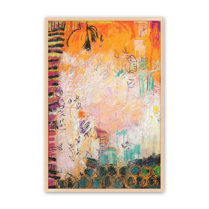 [Color:Raw Maple], Picture of art in a Raw Maple frame