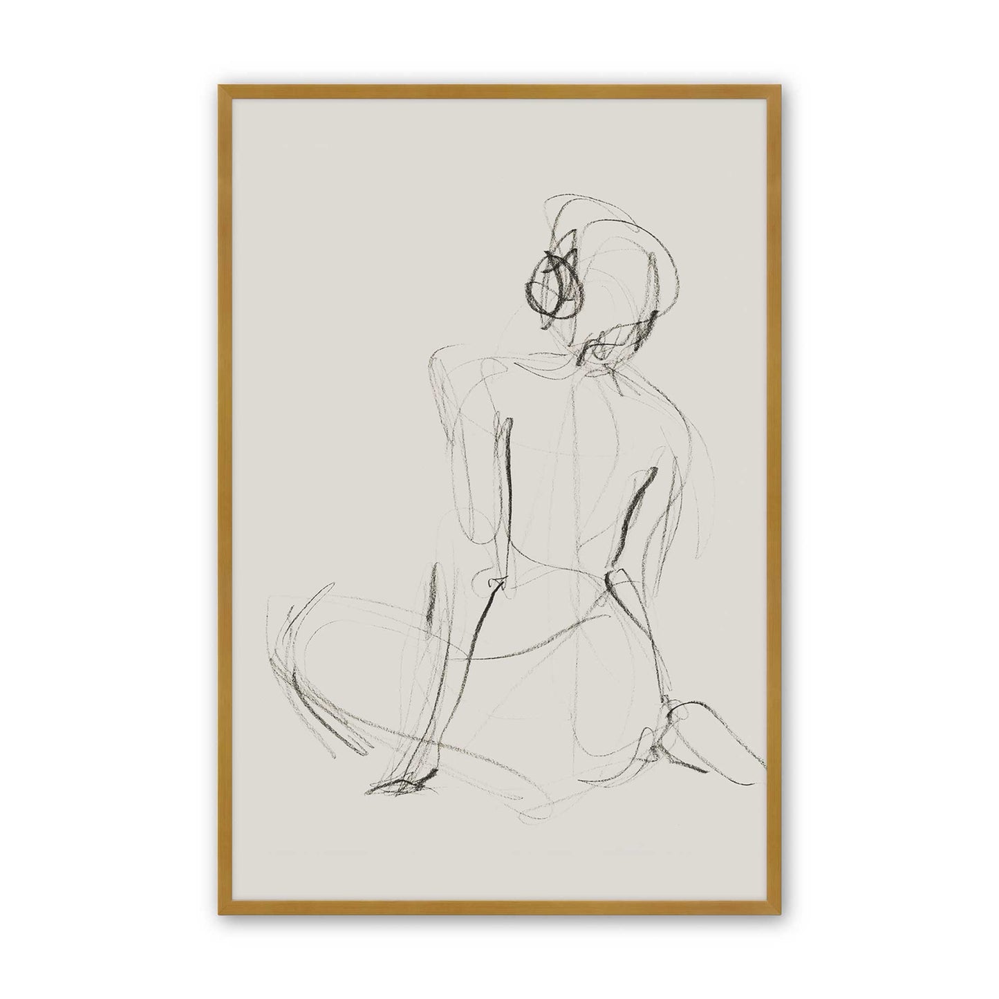 [Color:Polished Gold], Picture of art in a Polished Gold frame