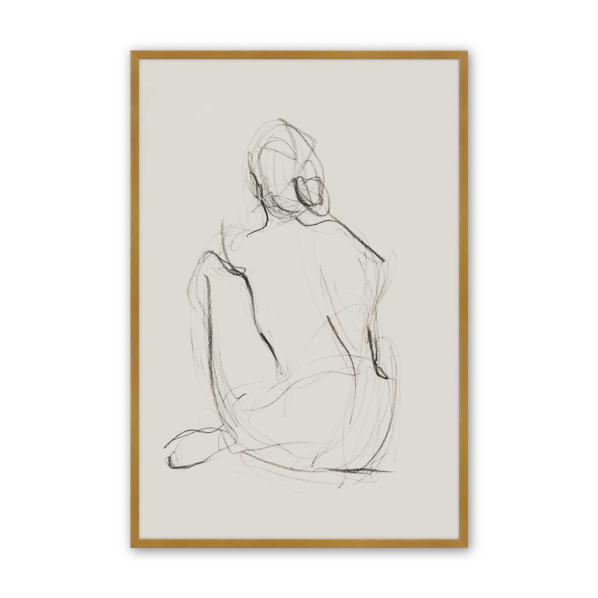 [Color:Polished Gold], Picture of art in a Polished Gold frame