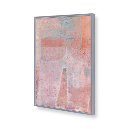 [Color:Polished Chrome], Picture of art in a Polished Chrome frame of the corner