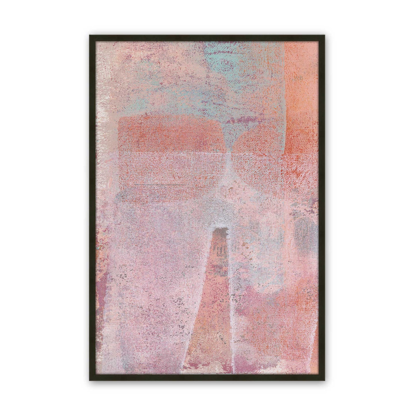[Color:Satin Black], Picture of art in a Satin Black frame