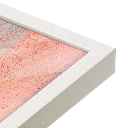 [Color:Opaque White], Picture of art in a Opaque White frame at an angle