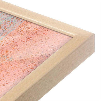 [Color:Raw Maple], Picture of art in a Raw Maple frame at an angle