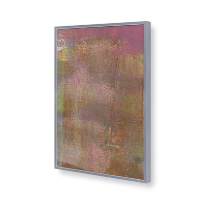[Color:Polished Chrome], Picture of art in a Polished Chrome frame of the corner