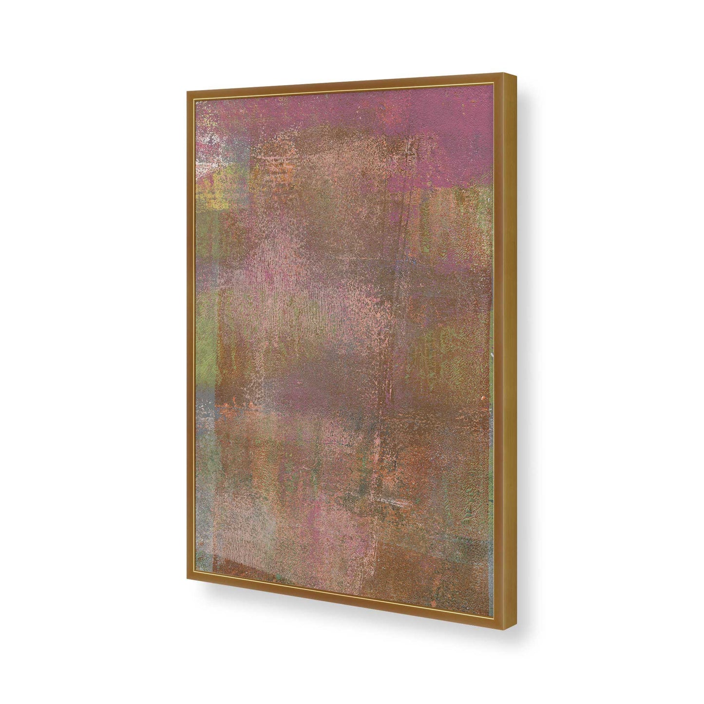 [Color:Polished Gold], Picture of art in a Polished Gold frame of the corner