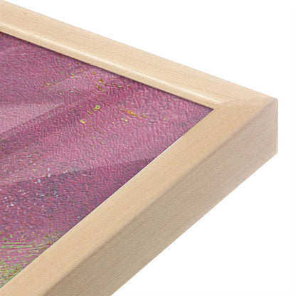 [Color:Raw Maple], Picture of art in a Raw Maple frame at an angle