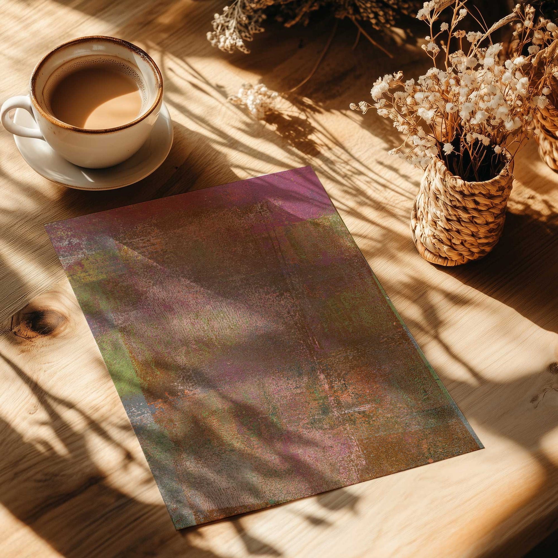 [Color:Rolled Print], Picture of close up of art