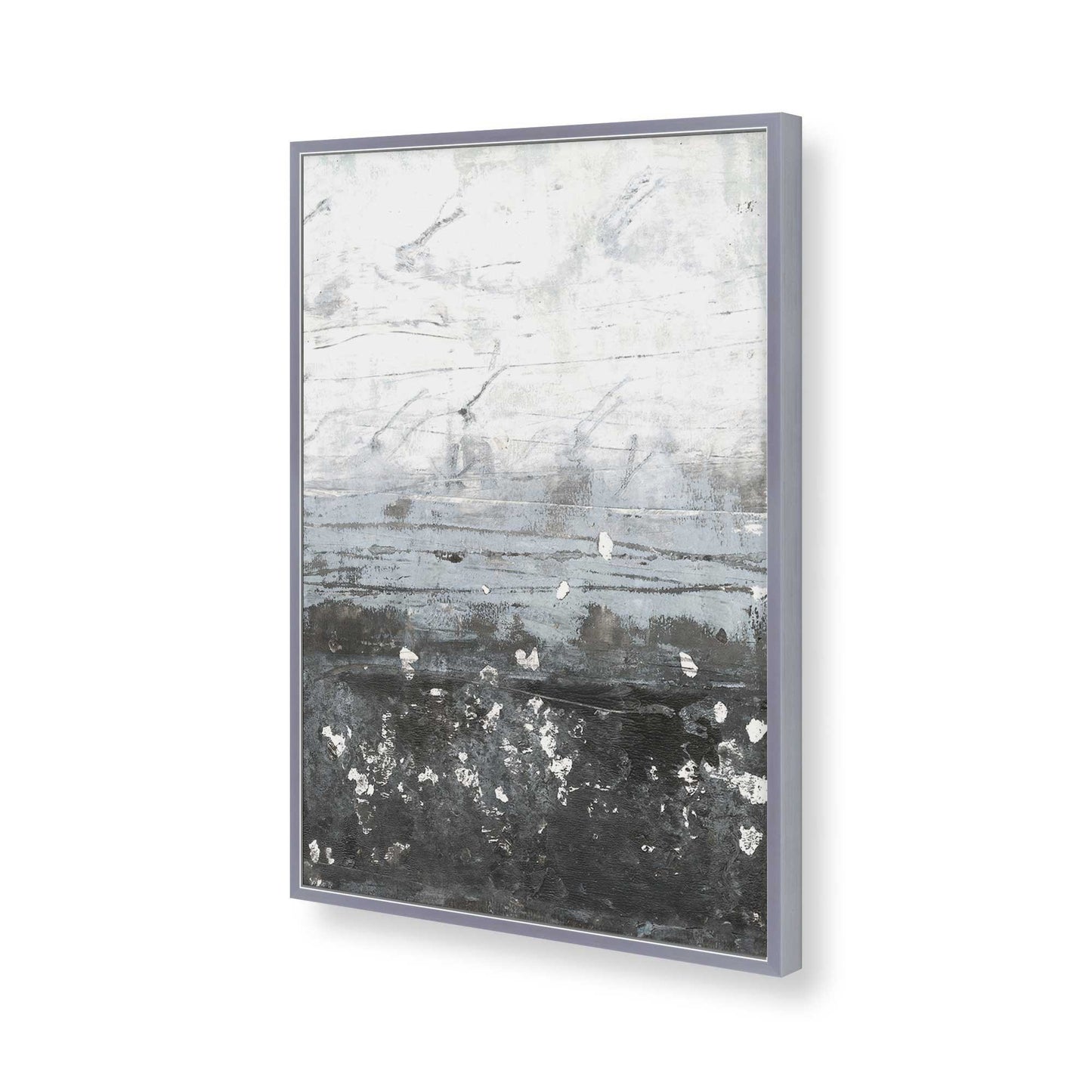 [Color:Polished Chrome], Picture of art in a Polished Chrome frame of the corner