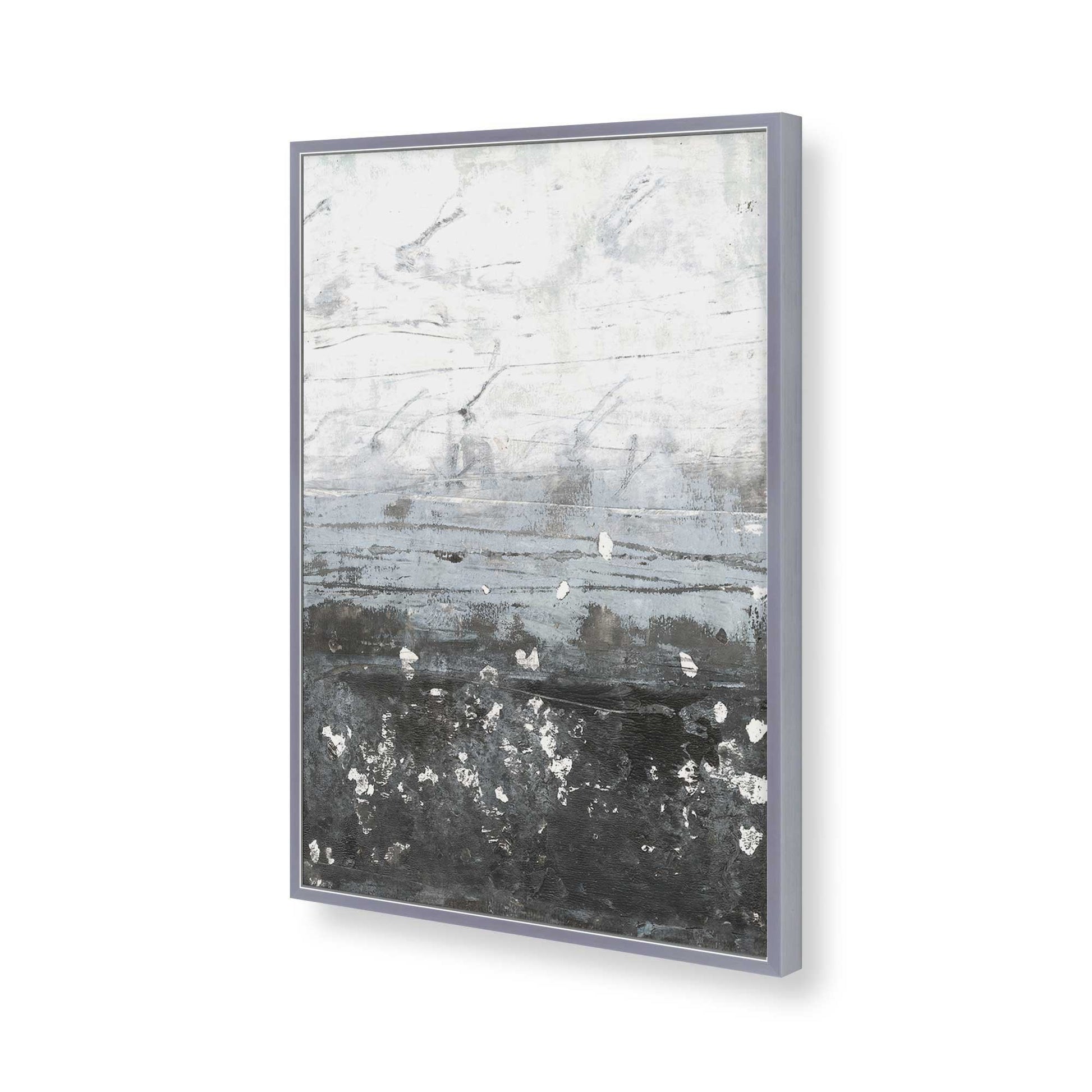 [Color:Polished Chrome], Picture of art in a Polished Chrome frame of the corner