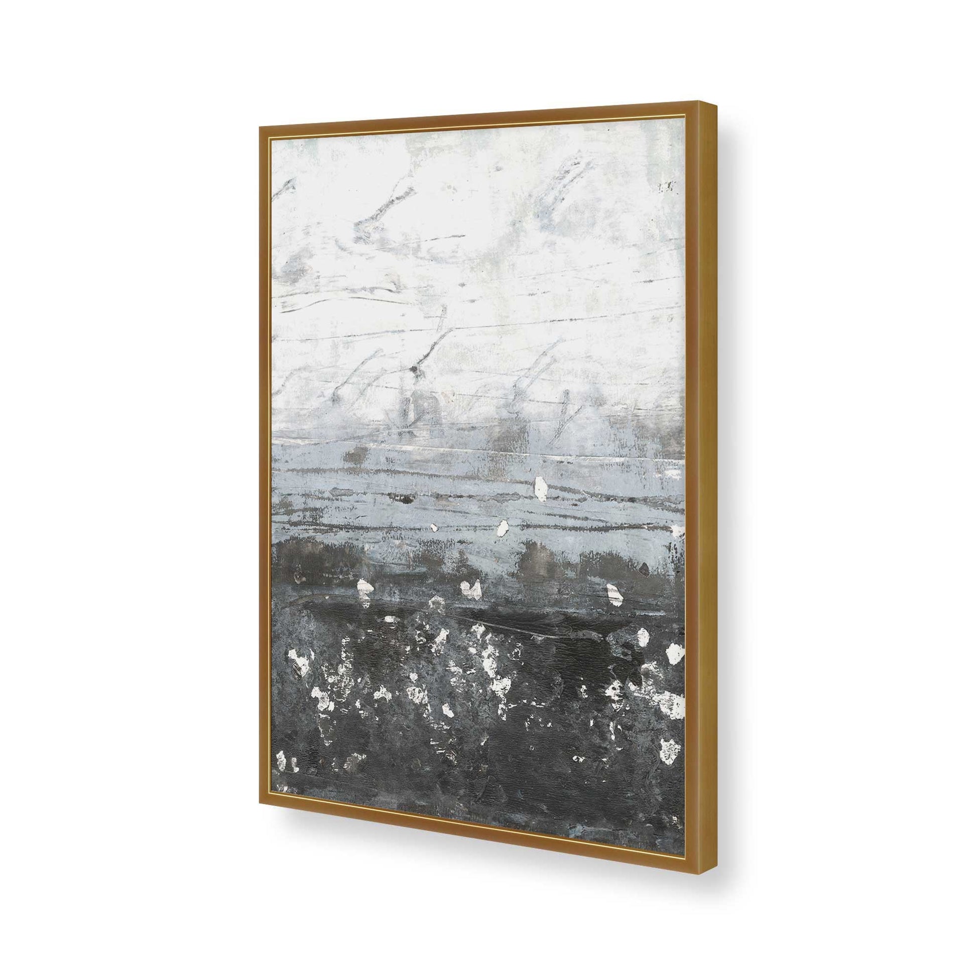 [Color:Polished Gold], Picture of art in a Polished Gold frame of the corner