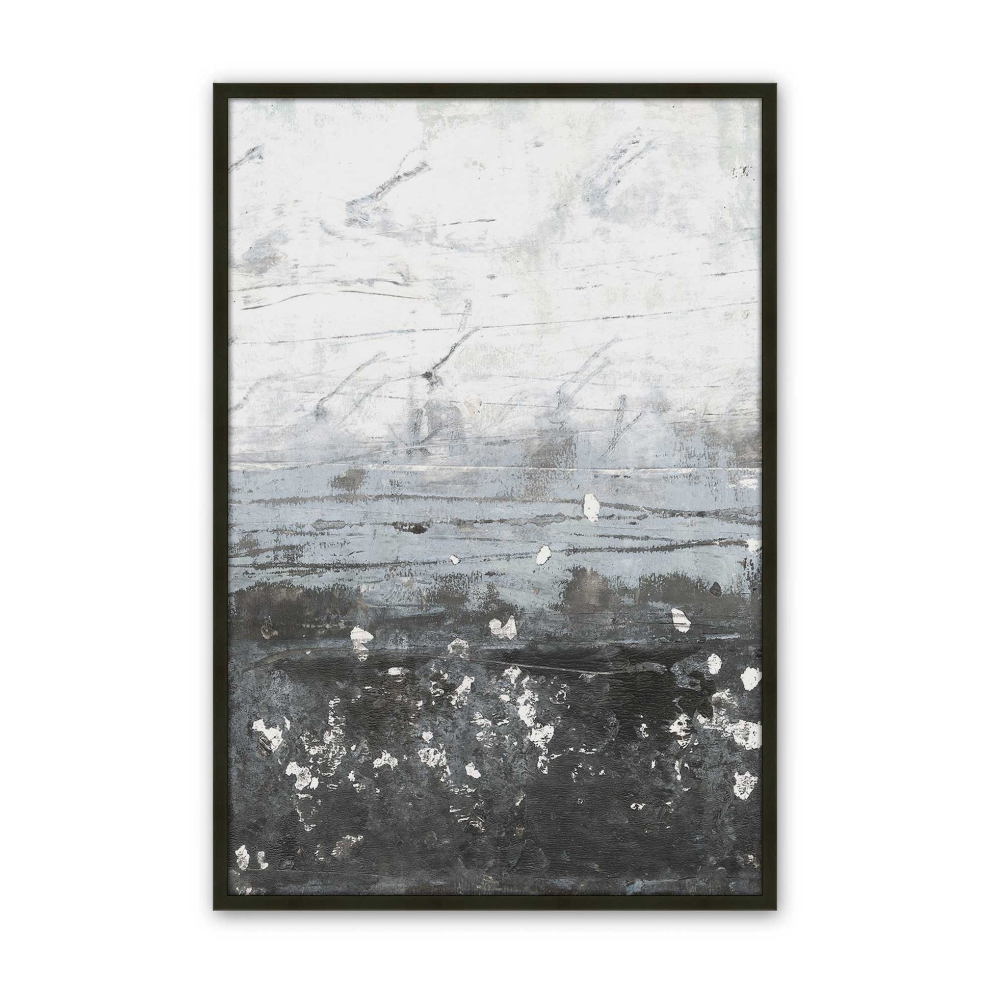 [Color:Satin Black], Picture of art in a Satin Black frame
