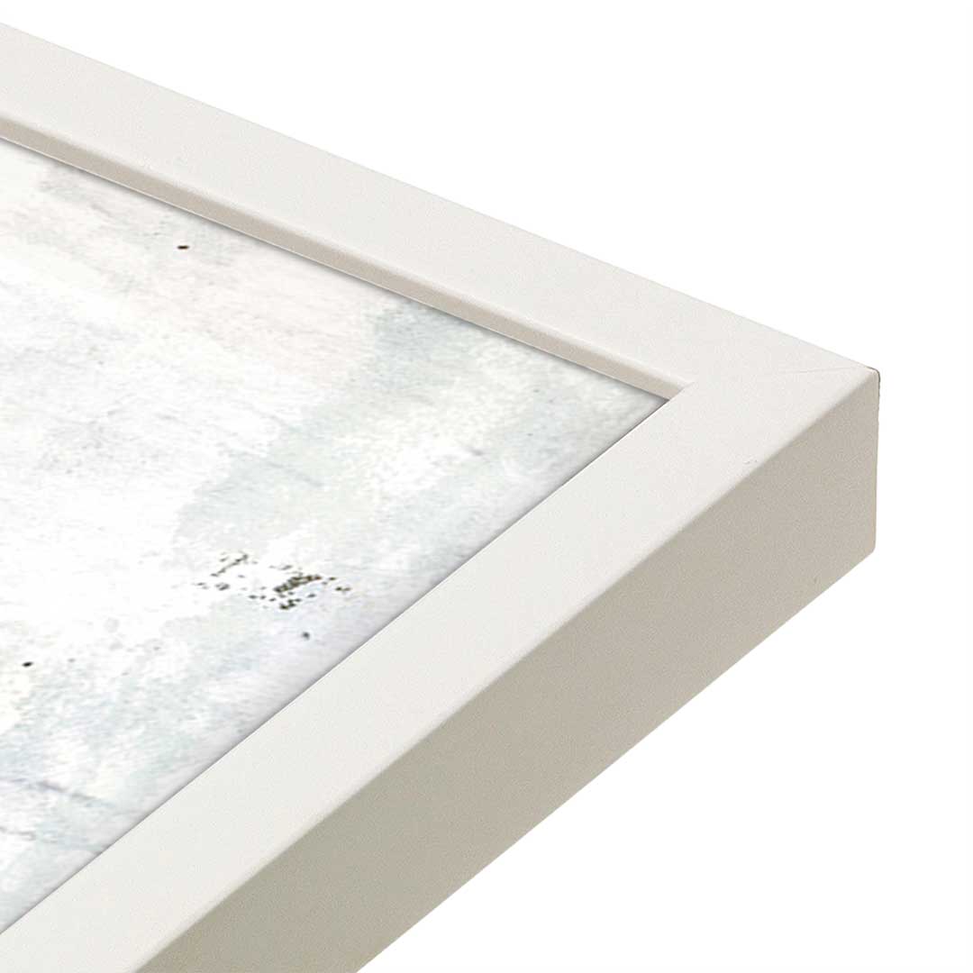 [Color:Opaque White], Picture of art in a Opaque White frame at an angle