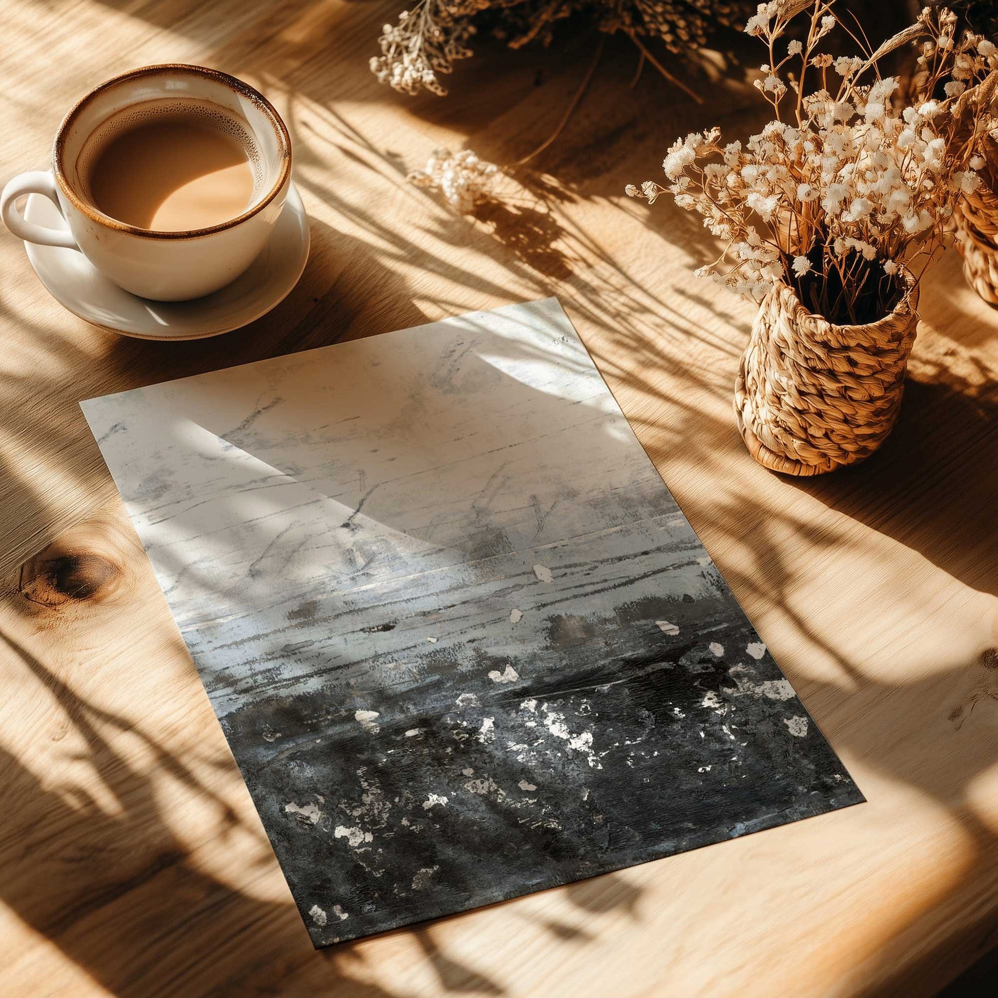 [Color:Rolled Print], Picture of close up of art