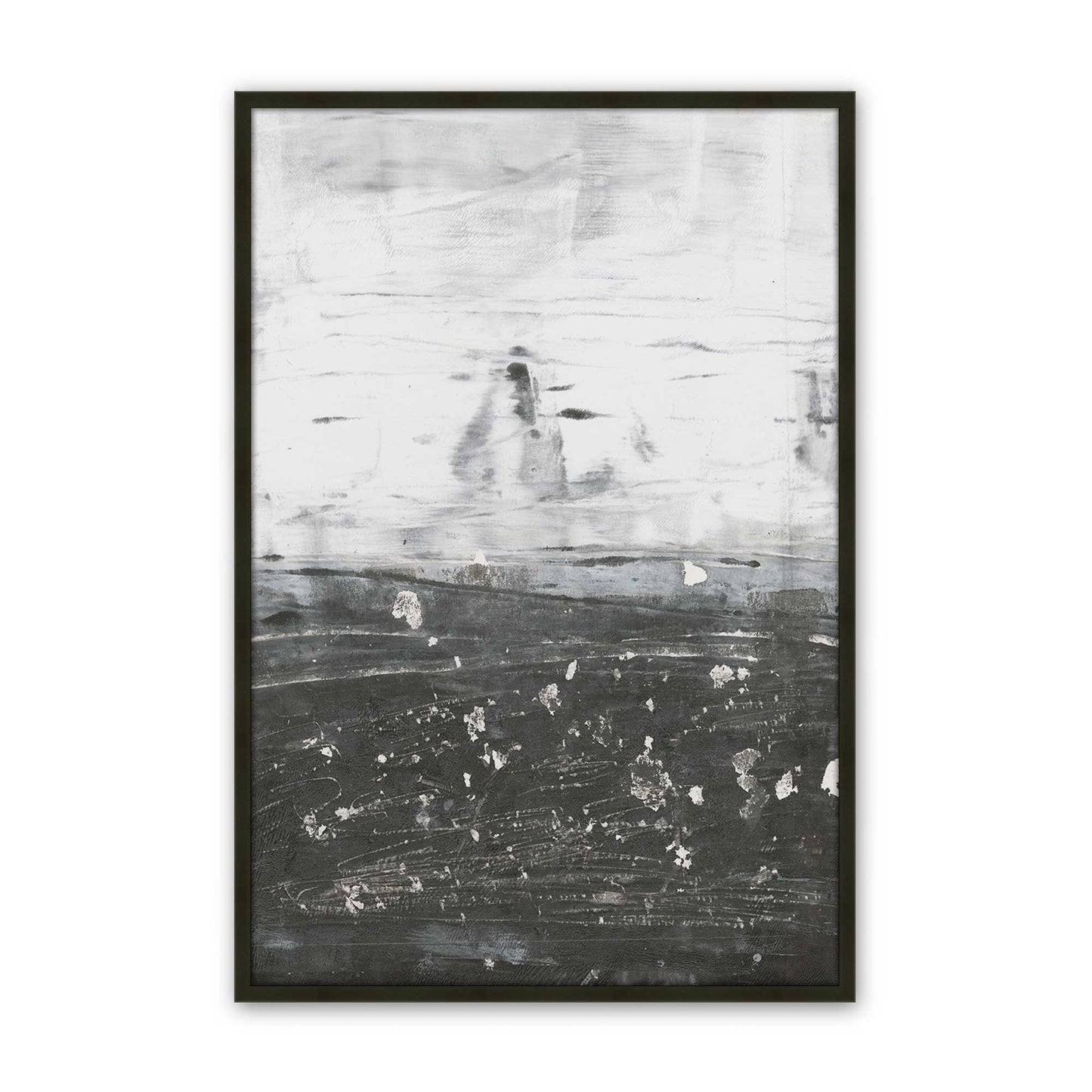 [Color:Satin Black], Picture of art in a Satin Black frame