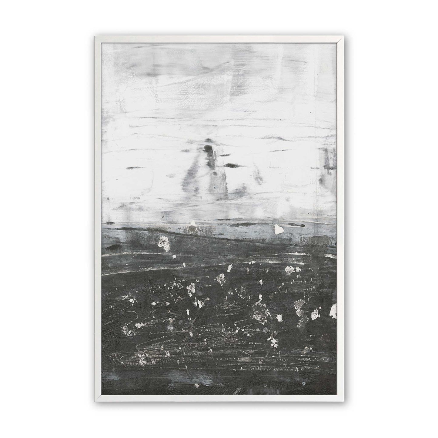 [Color:Opaque White], Picture of art in a Opaque White frame