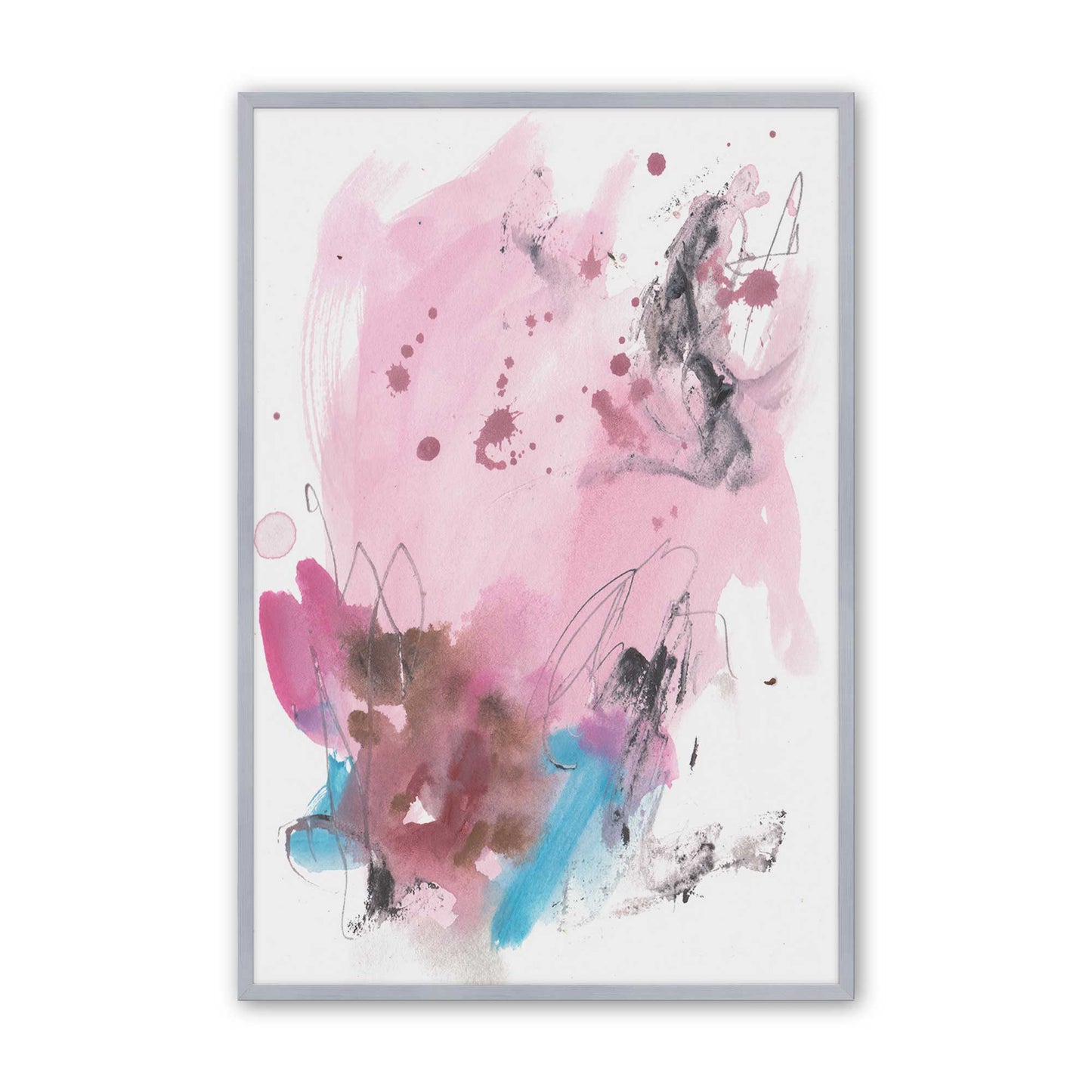 [Color:Polished Chrome], Picture of art in a Polished Chrome frame