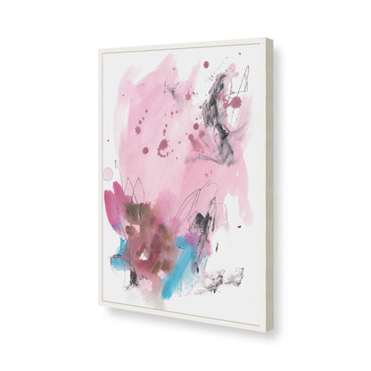 [Color:Opaque White], Picture of art in a Opaque White frame of the corner