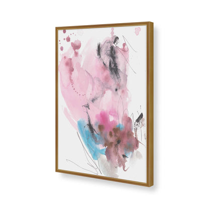 [Color:Polished Gold], Picture of art in a Polished Gold frame of the corner