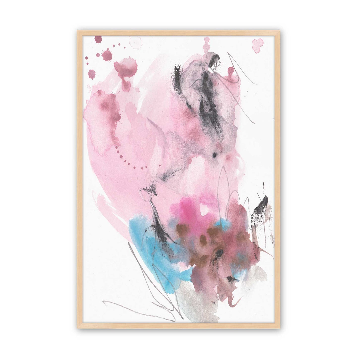 [Color:Raw Maple], Picture of art in a Raw Maple frame