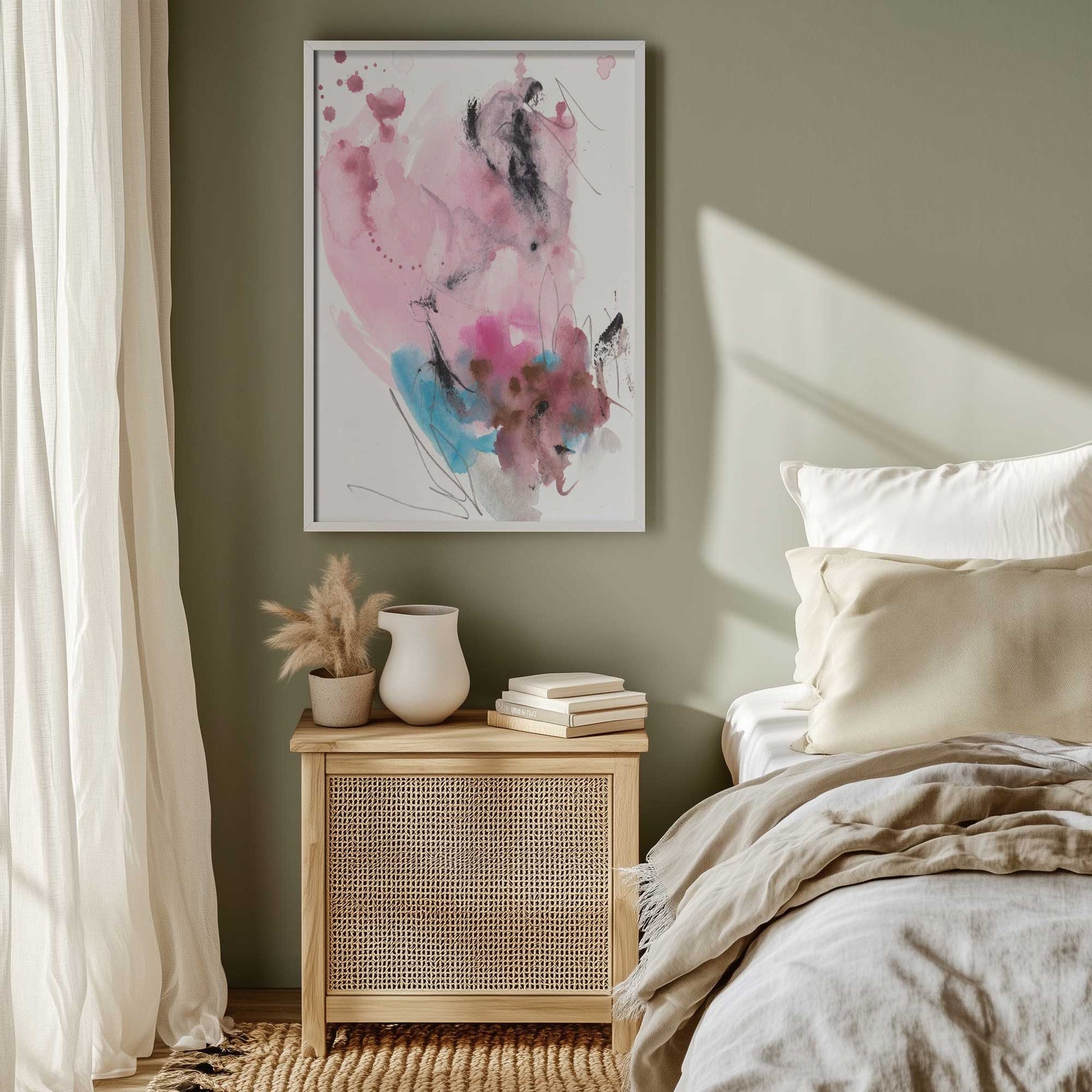 Picture of art in a room
