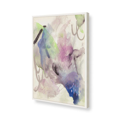 [Color:Opaque White], Picture of art in a Opaque White frame of the corner