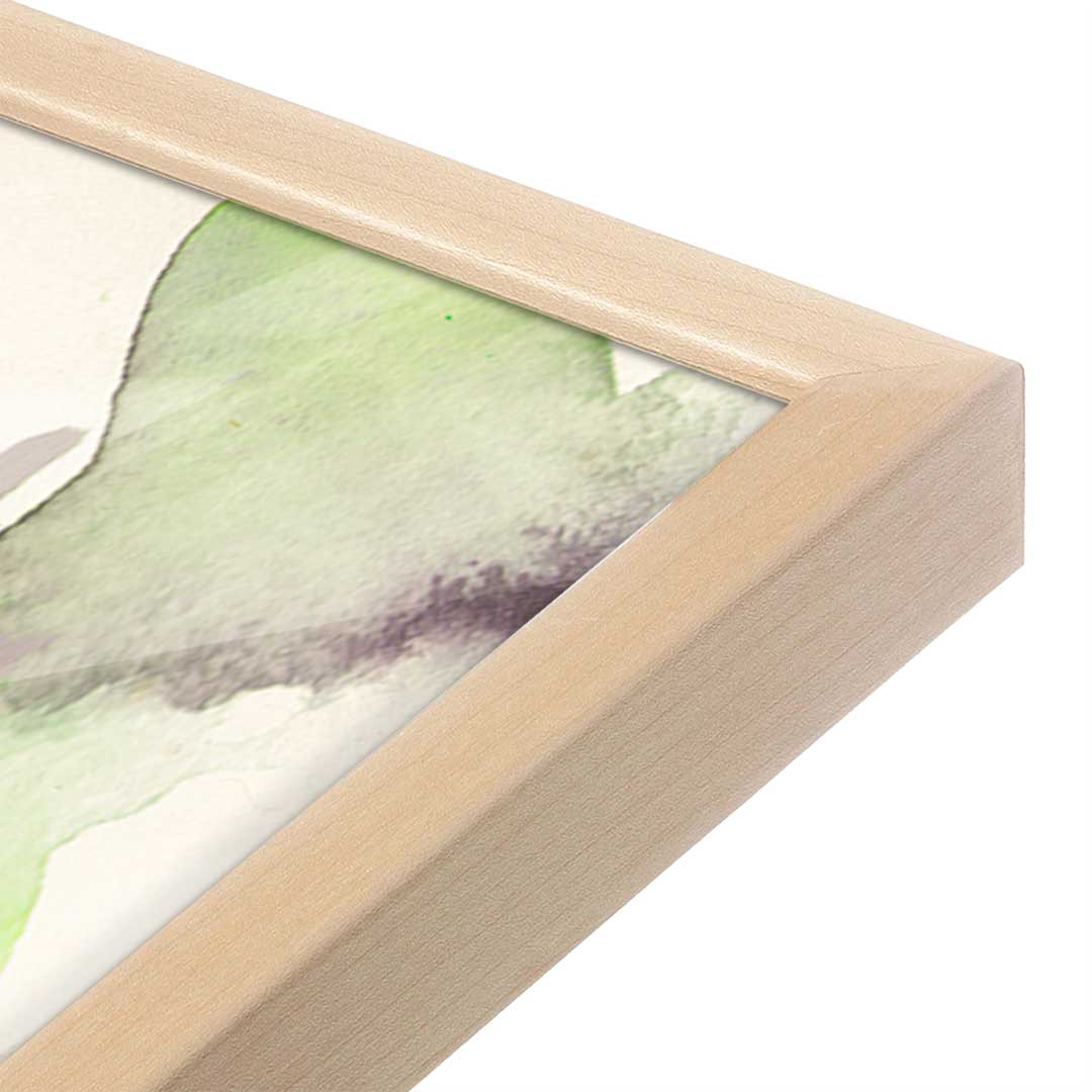 [Color:Raw Maple], Picture of art in a Raw Maple frame at an angle