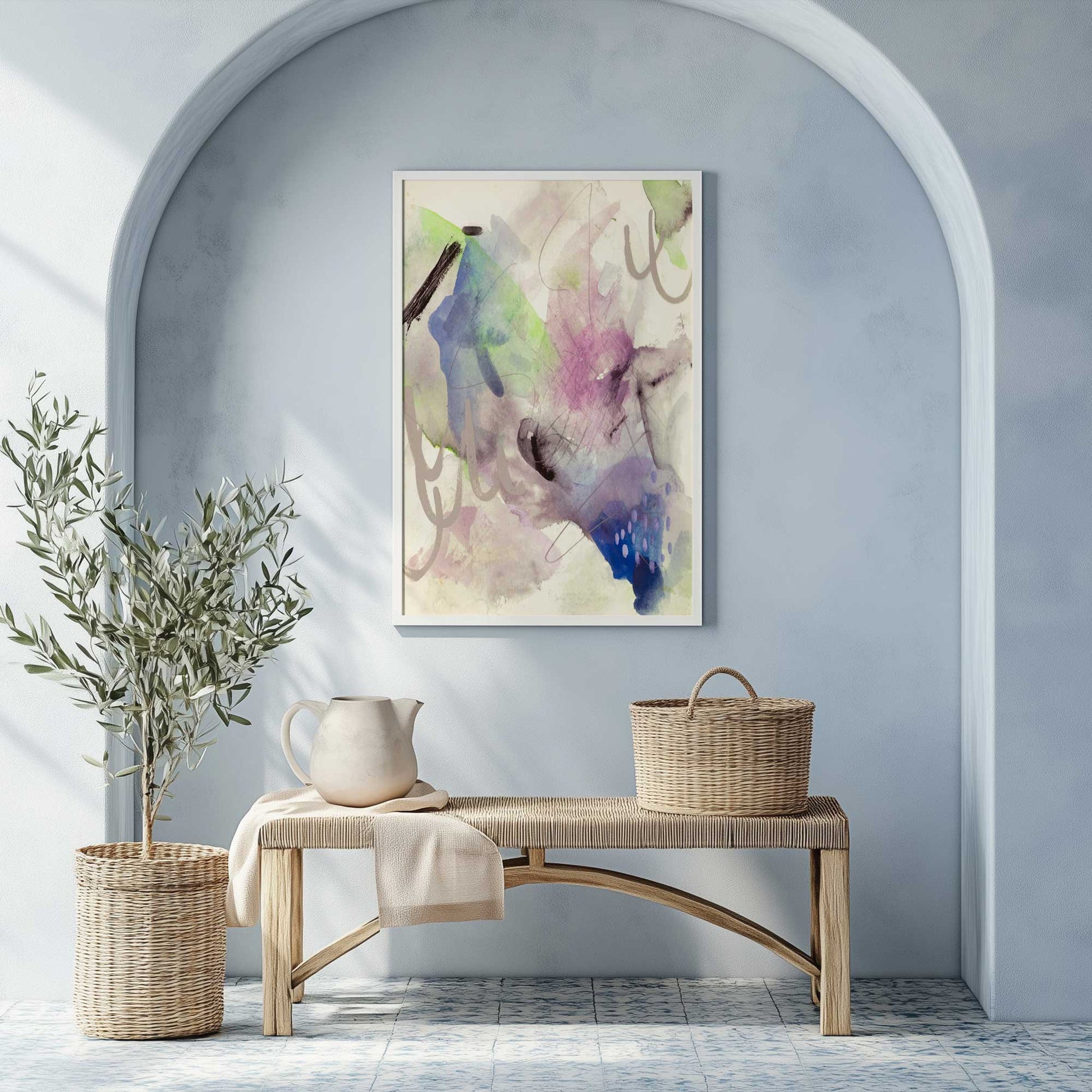 [SPECIAL],[LIFESTYLE], Picture of art hanging in a room