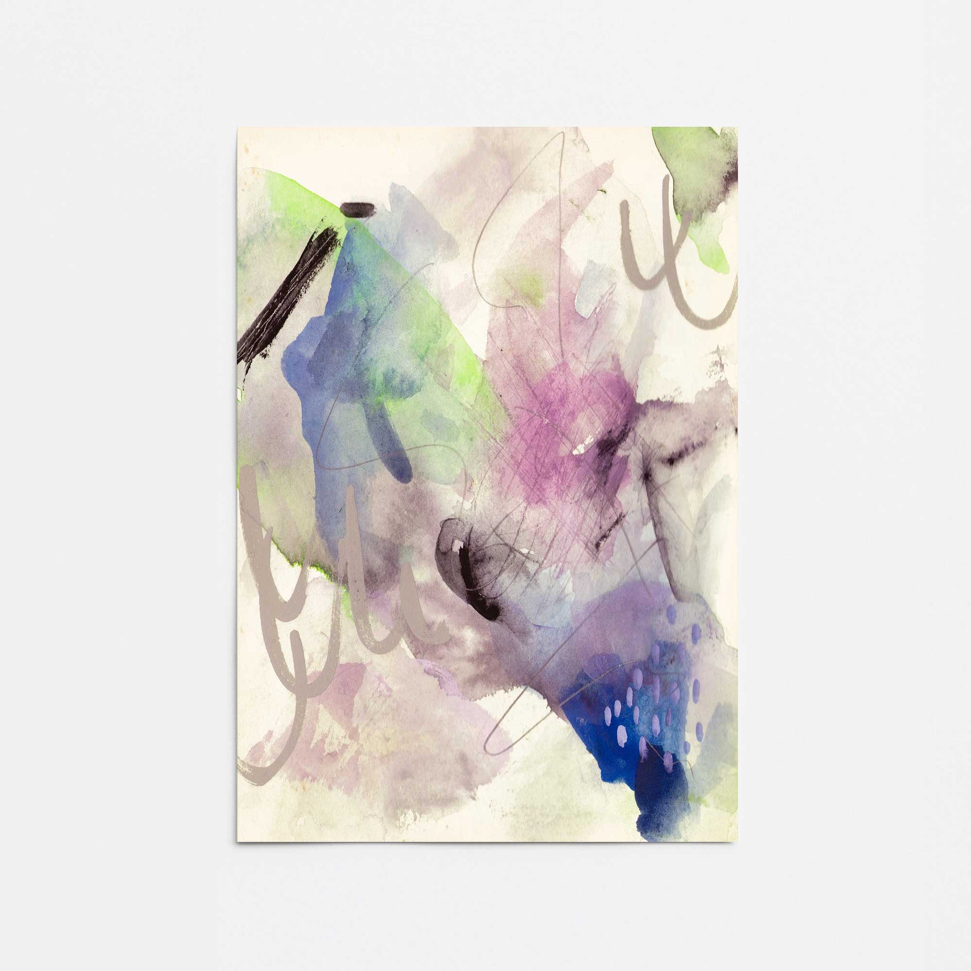 [Color:Rolled Print], Picture of close up of art