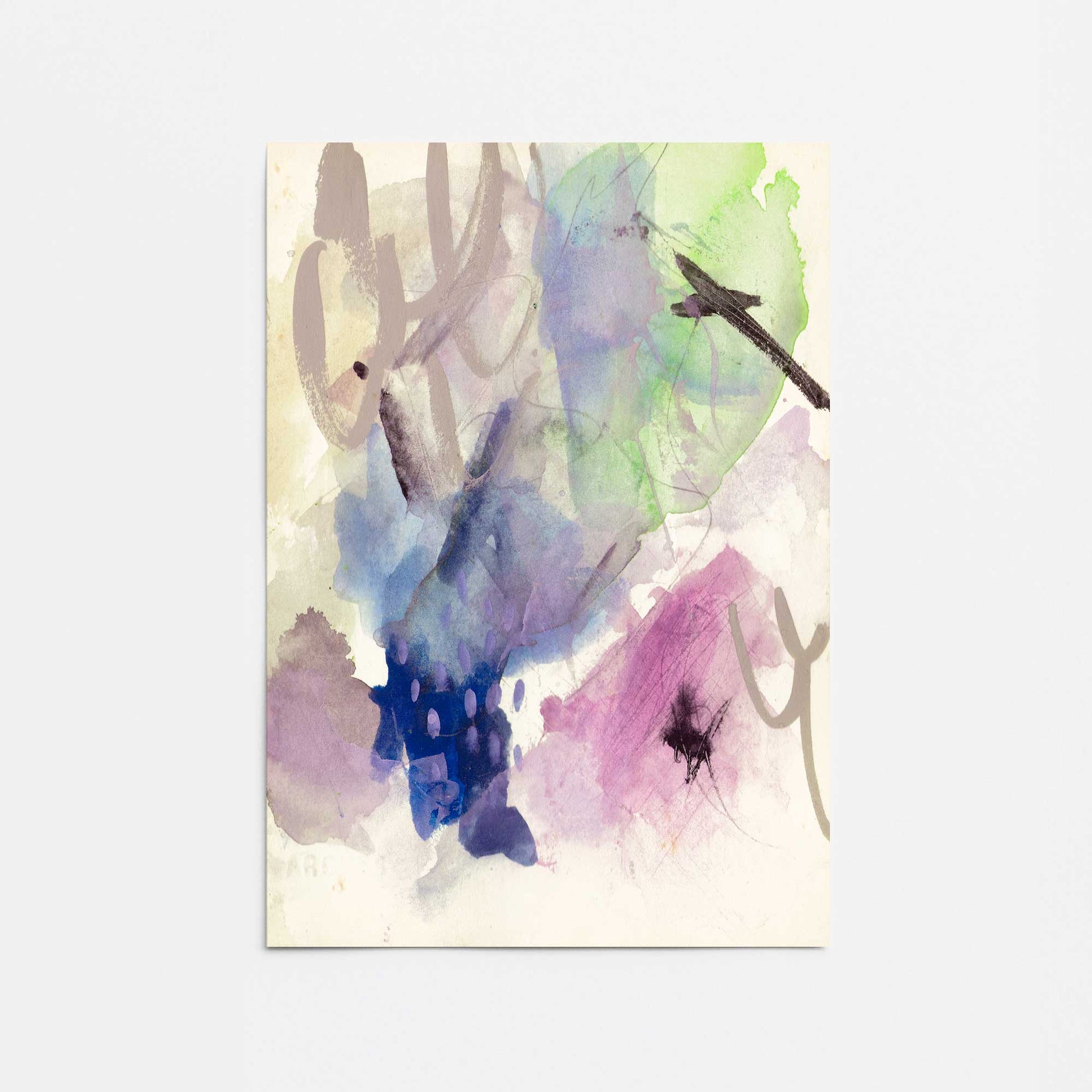 [Color:Rolled Print], Picture of close up of art