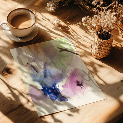 [Color:Rolled Print], Picture of close up of art