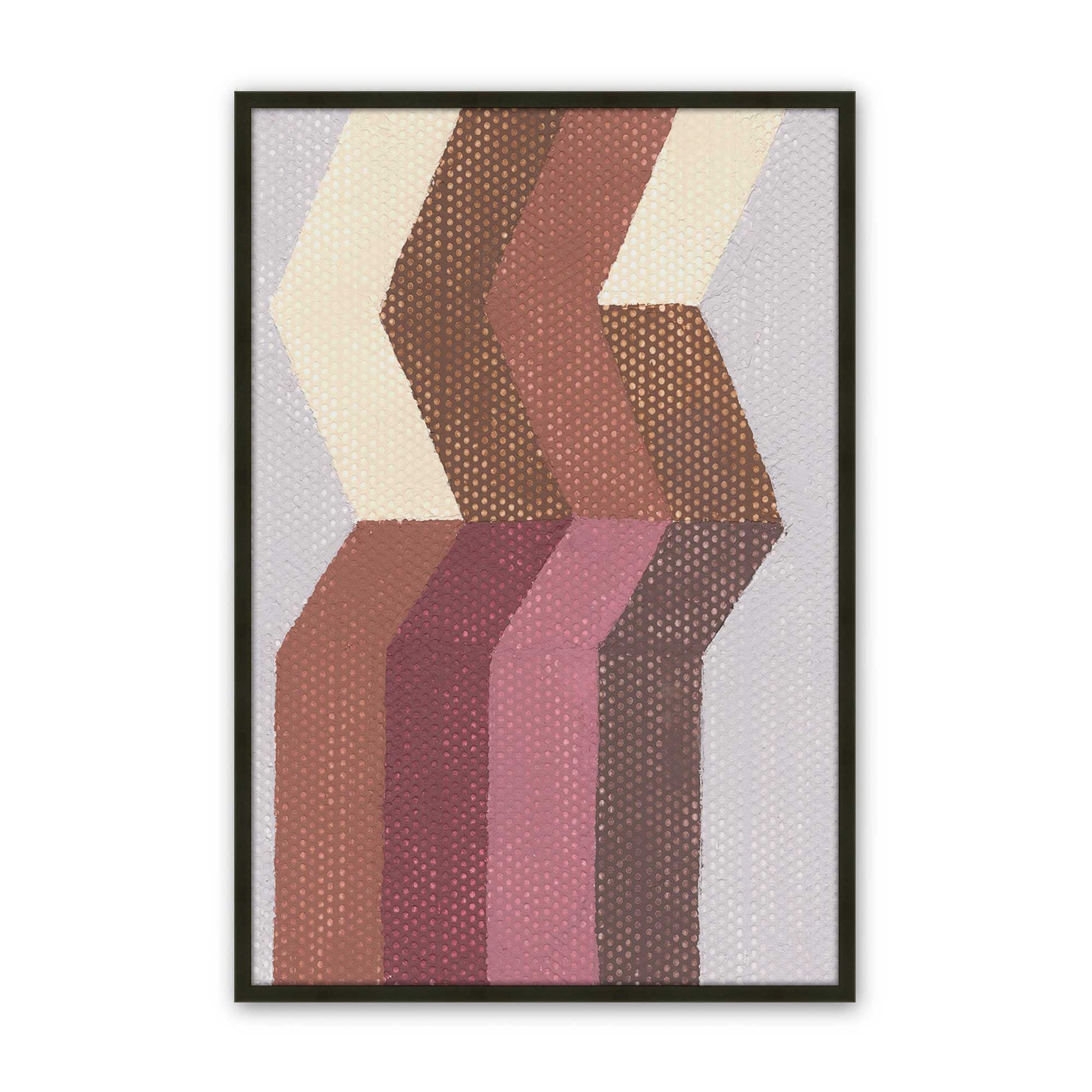 [Color:Satin Black], Picture of art in a Satin Black frame