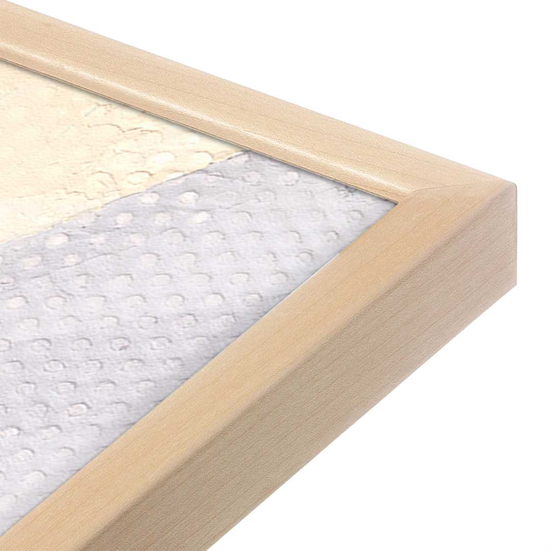 [Color:Raw Maple], Picture of art in a Raw Maple frame at an angle