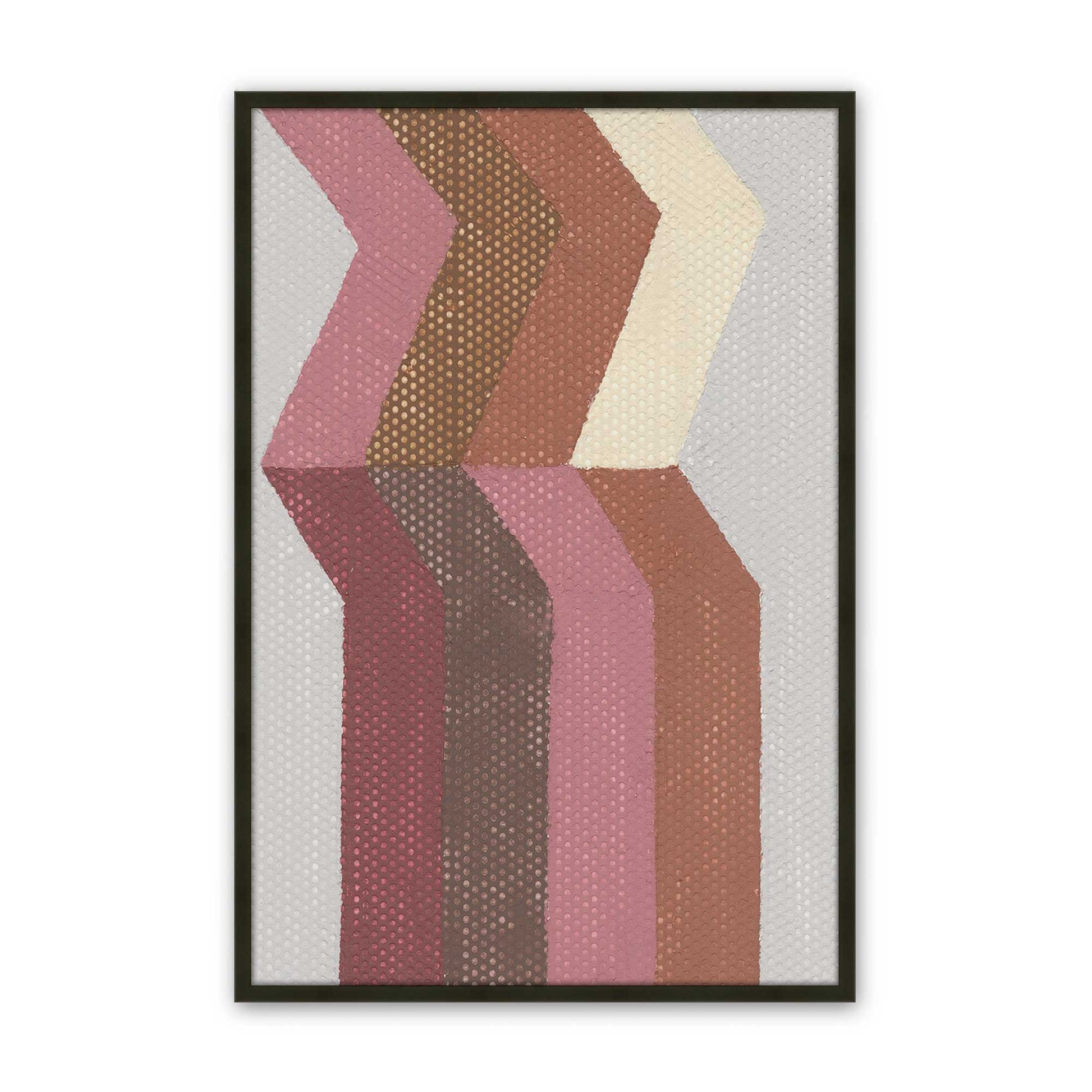 [Color:Satin Black], Picture of art in a Satin Black frame