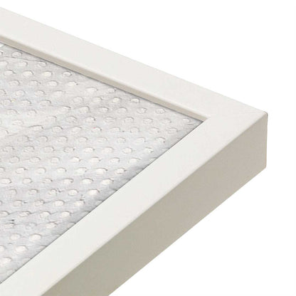 [Color:Opaque White], Picture of art in a Opaque White frame at an angle