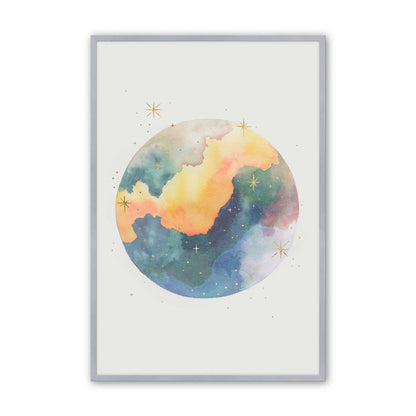 [Color:Polished Chrome], Picture of art in a Polished Chrome frame