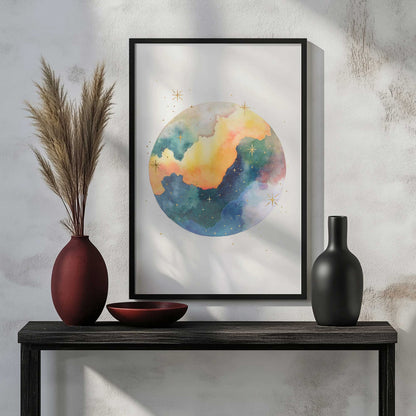 [SPECIAL],[LIFESTYLE], Picture of art hanging in a room