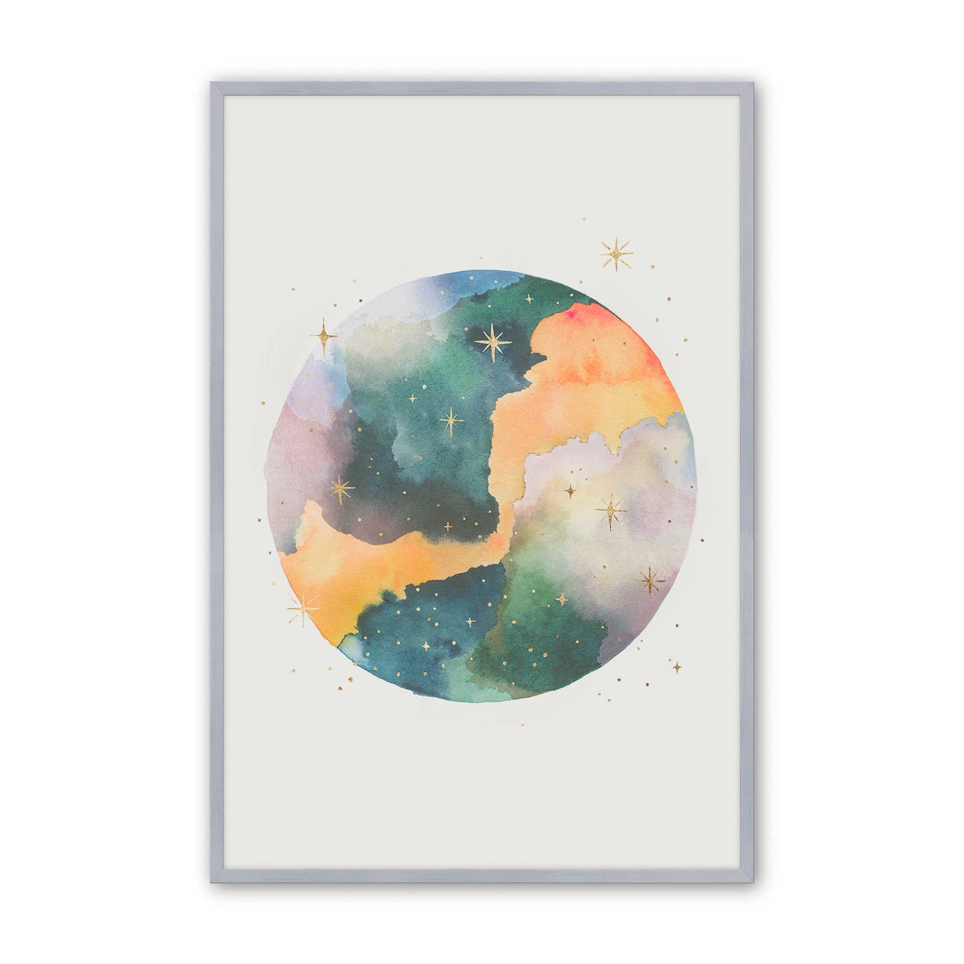 [Color:Polished Chrome], Picture of art in a Polished Chrome frame